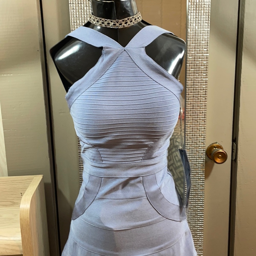 WOW Fit&Flair pale blue Bandage mini size S NWT 🦋